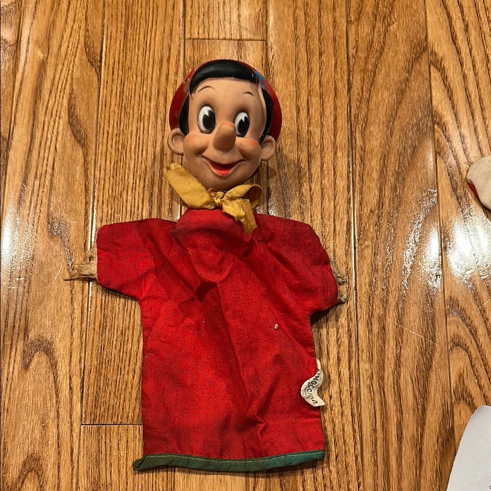 Vintage Pinocchio Disney Puppet Toy